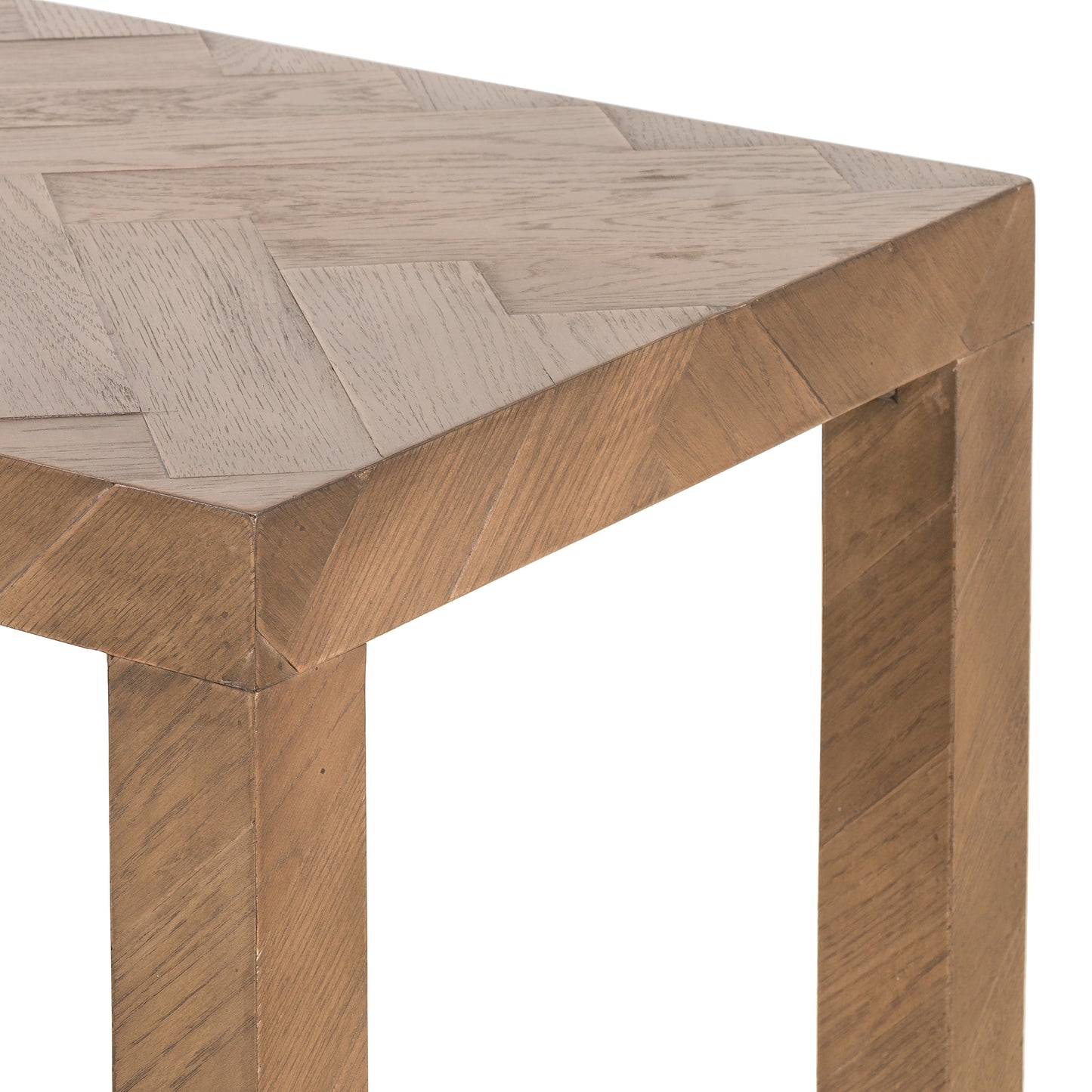 Lamar Console Table-Matte Brown Veneer