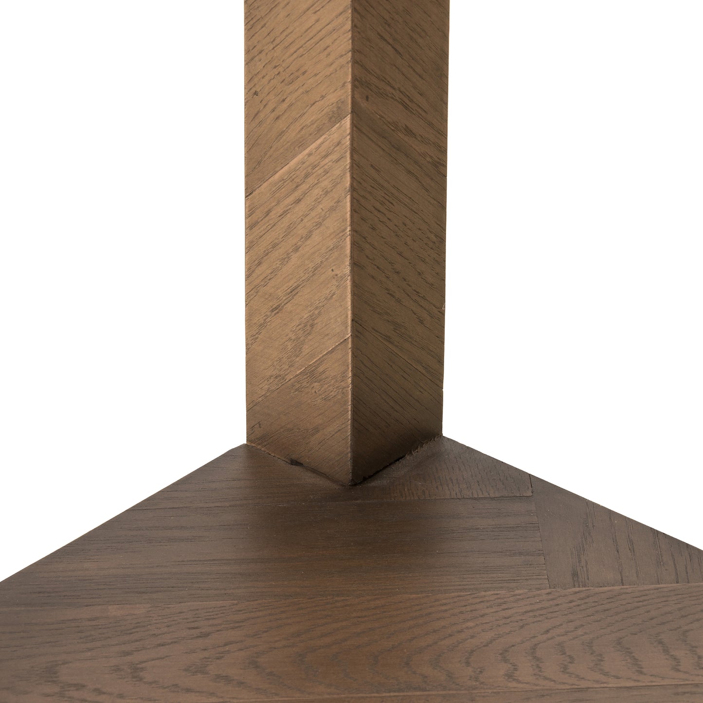 Lamar Console Table-Matte Brown Veneer