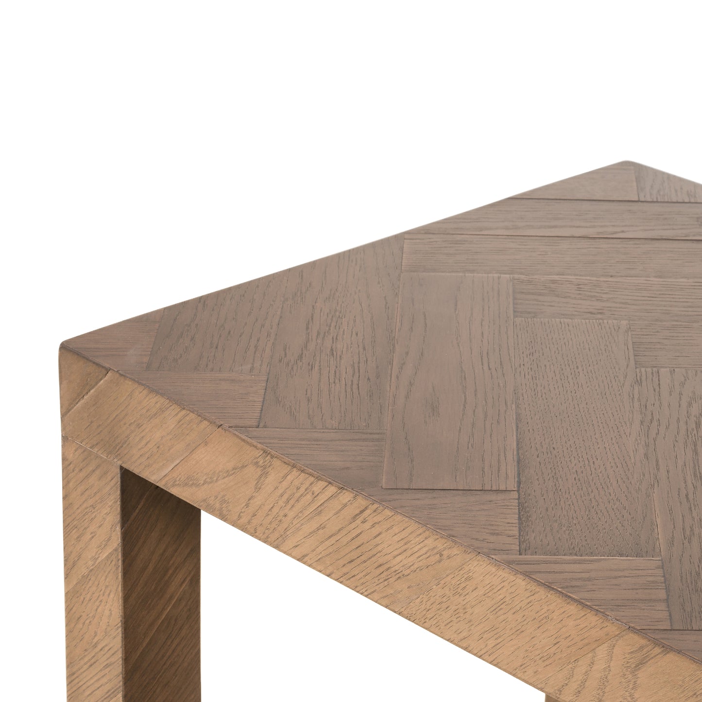 Lamar Console Table-Matte Brown Veneer