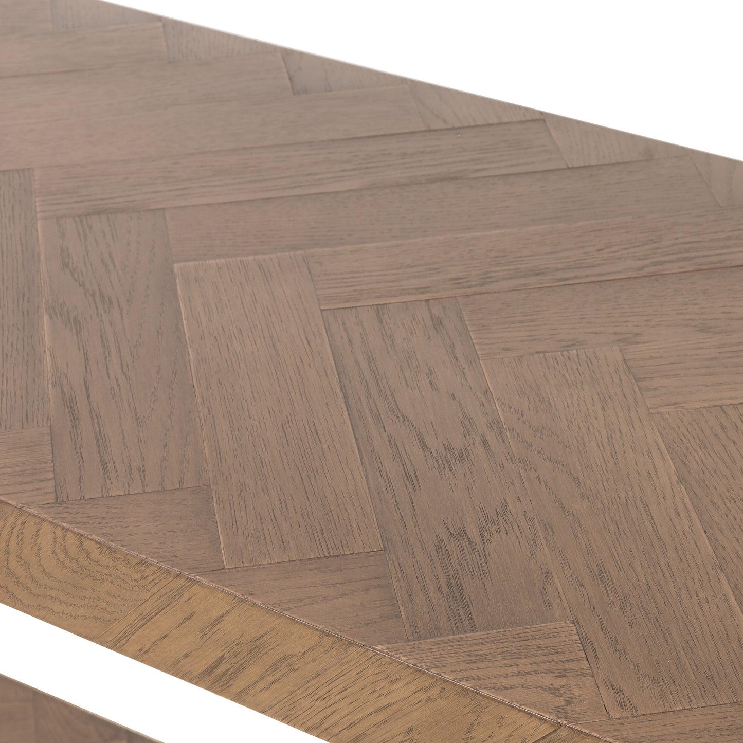 Lamar Console Table-Matte Brown Veneer