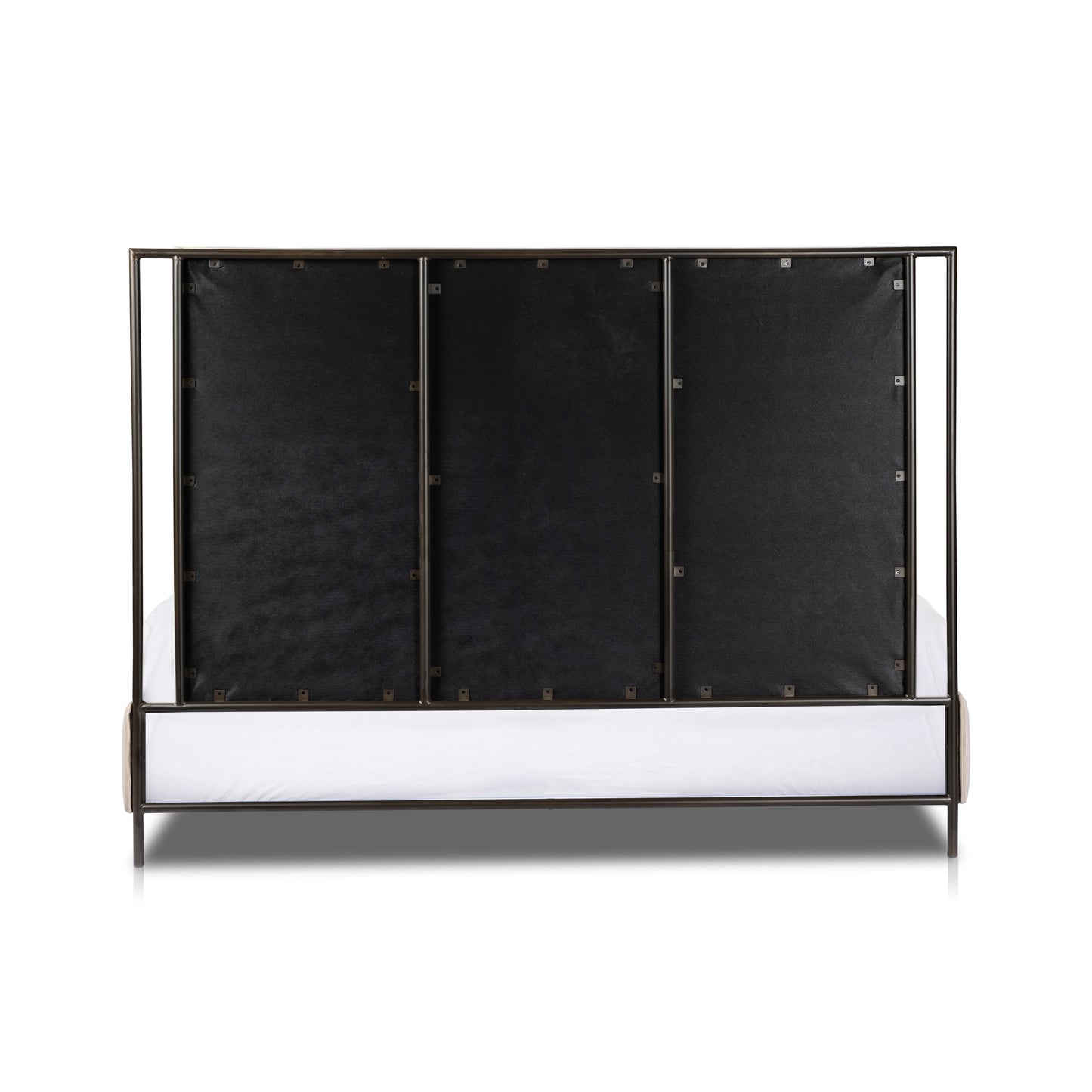 Leigh Bed-Modern Velvet Sand-King