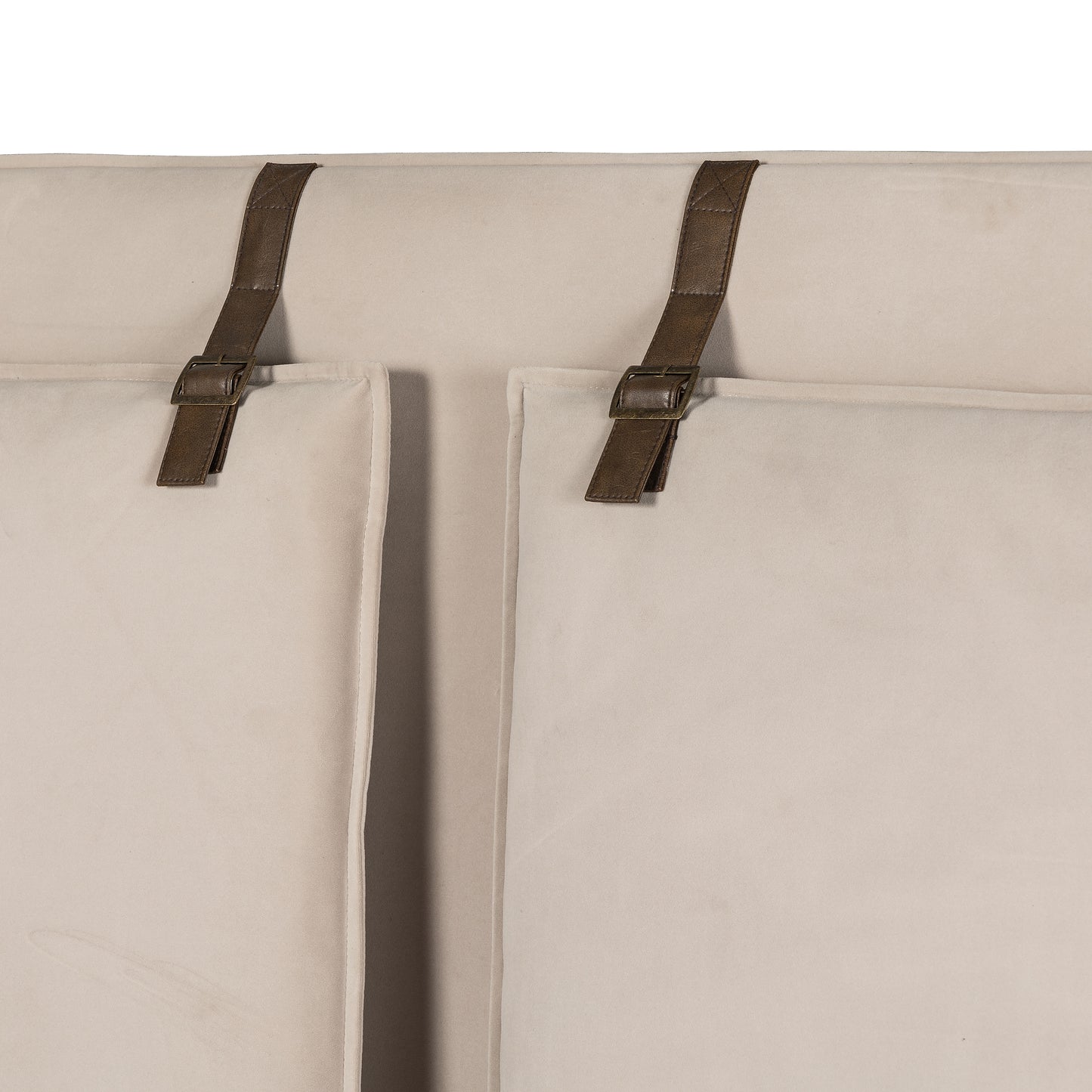 Leigh Bed-Modern Velvet Sand-Queen