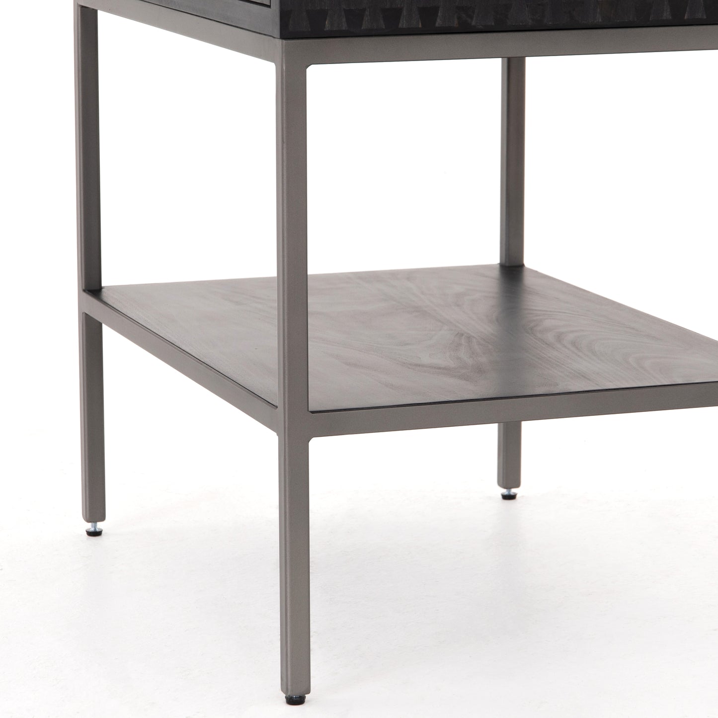 Trey Nightstand-Black Wash Poplar