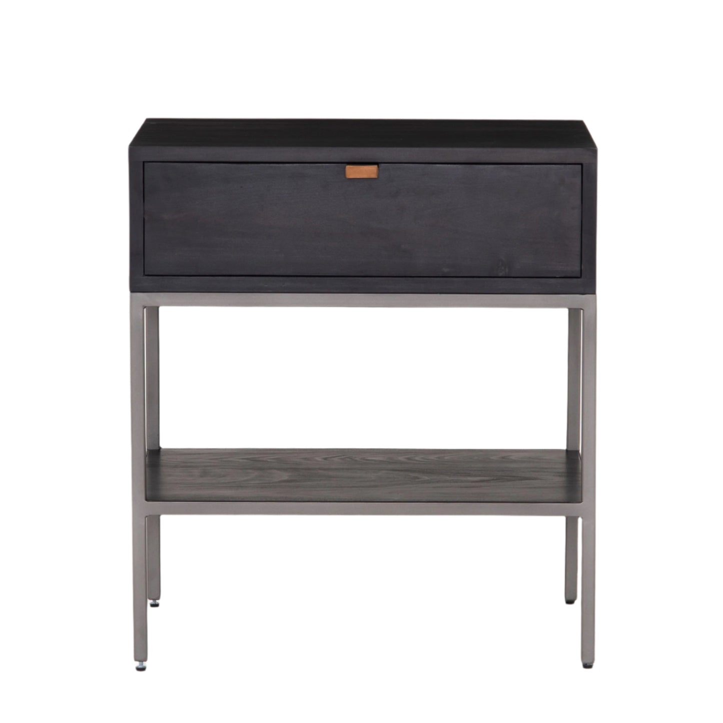 Trey Nightstand-Black Wash Poplar