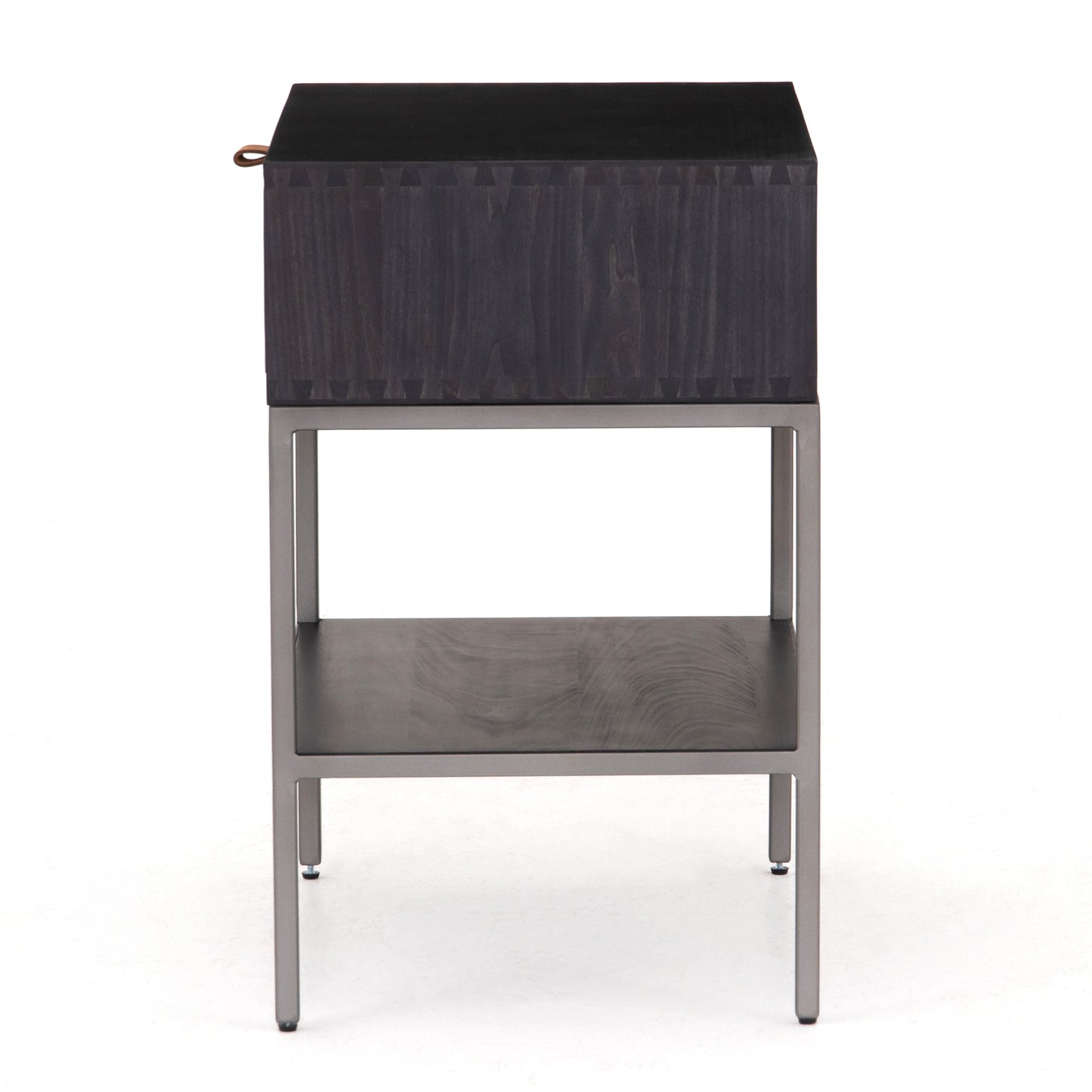 Trey Nightstand-Black Wash Poplar