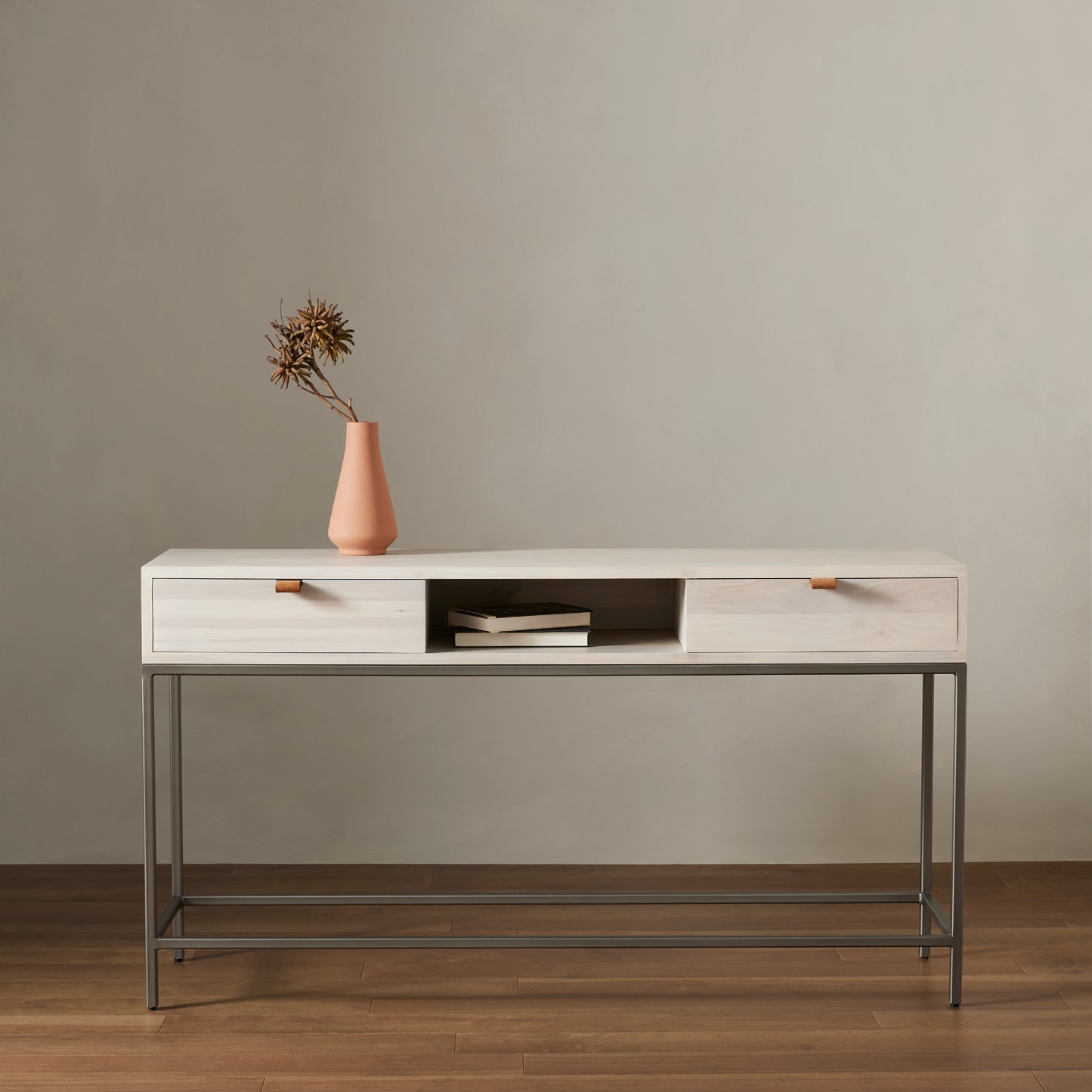 Trey Console Table-Dove Poplar