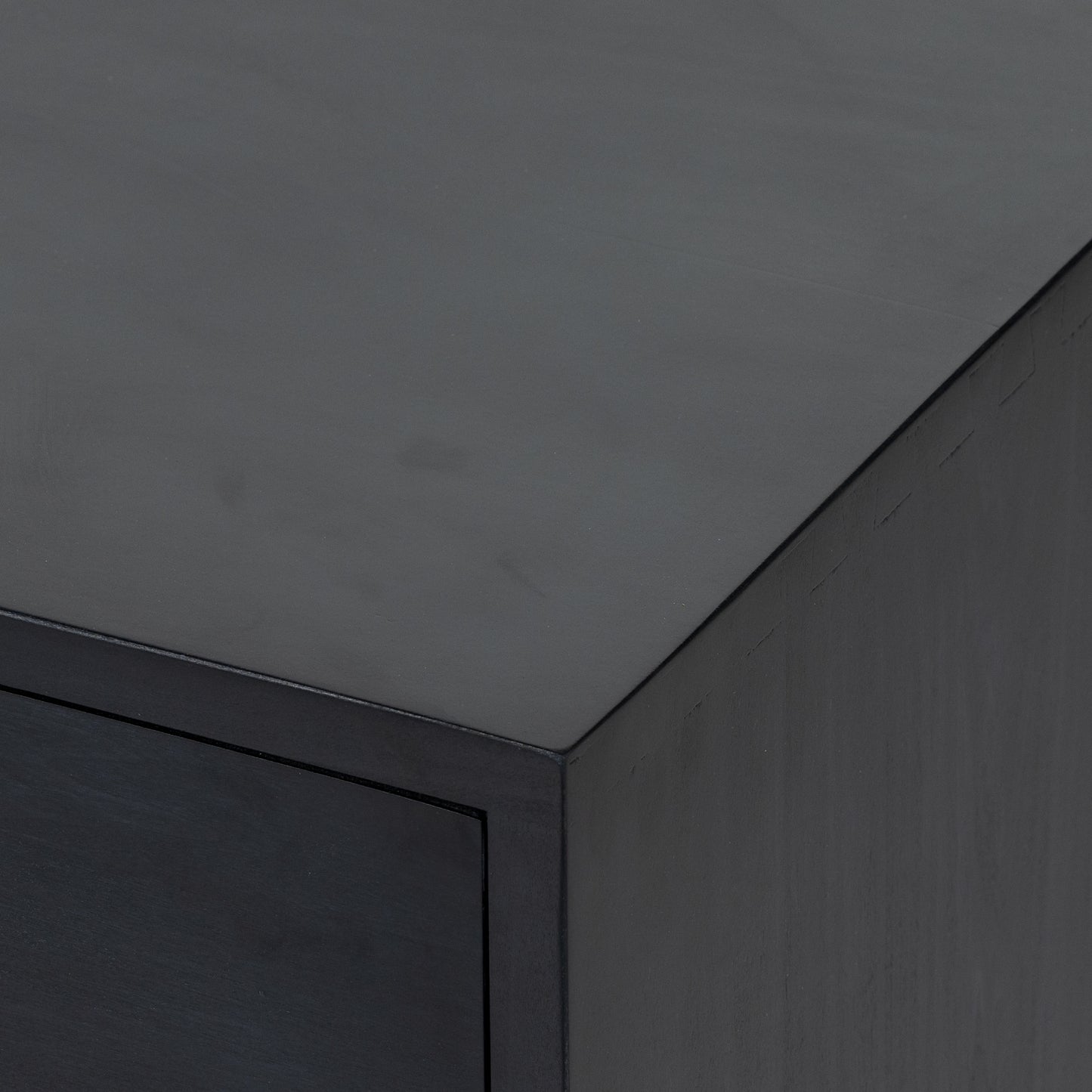 Trey Large Nightstand-Black Wash Poplar