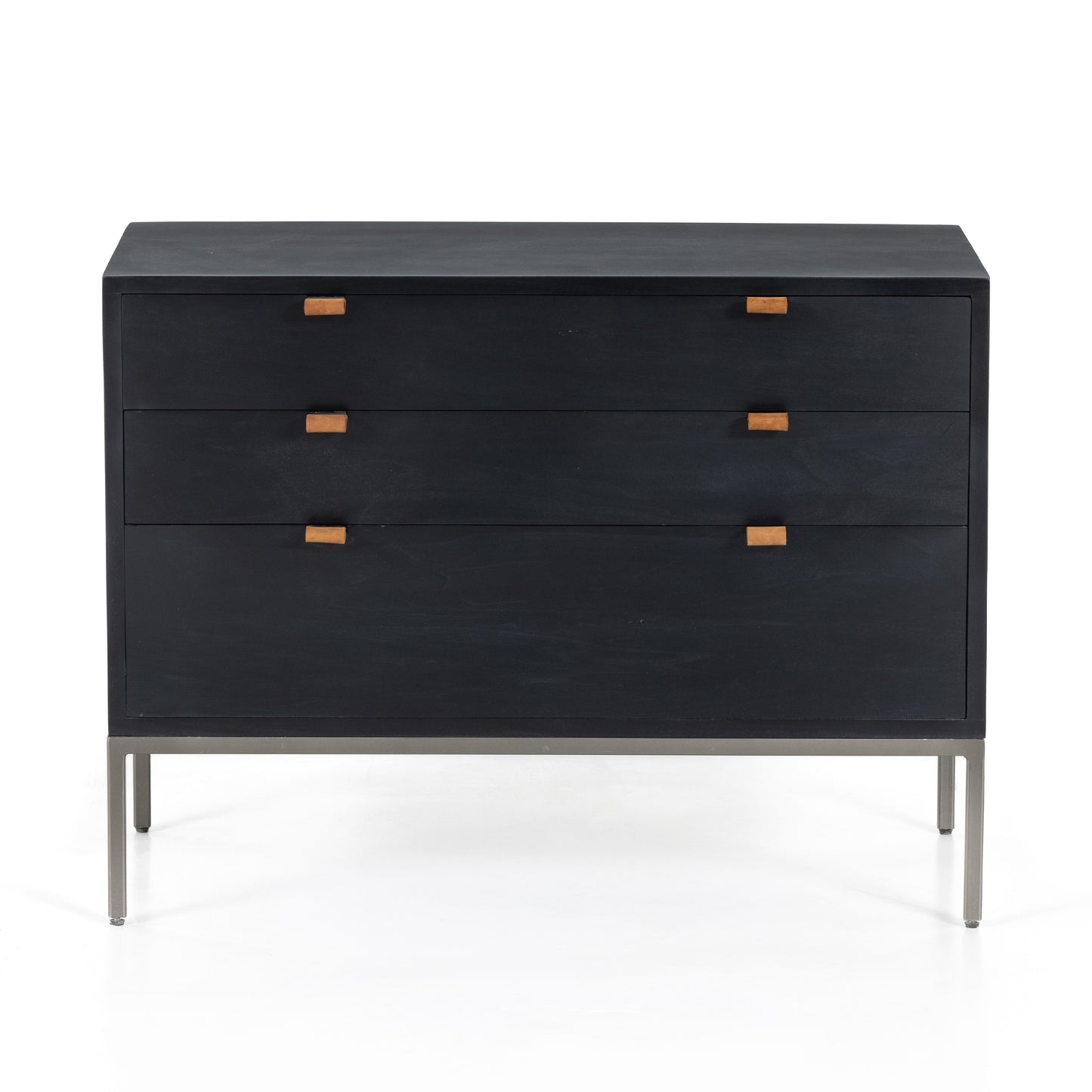 Trey Large Nightstand-Black Wash Poplar