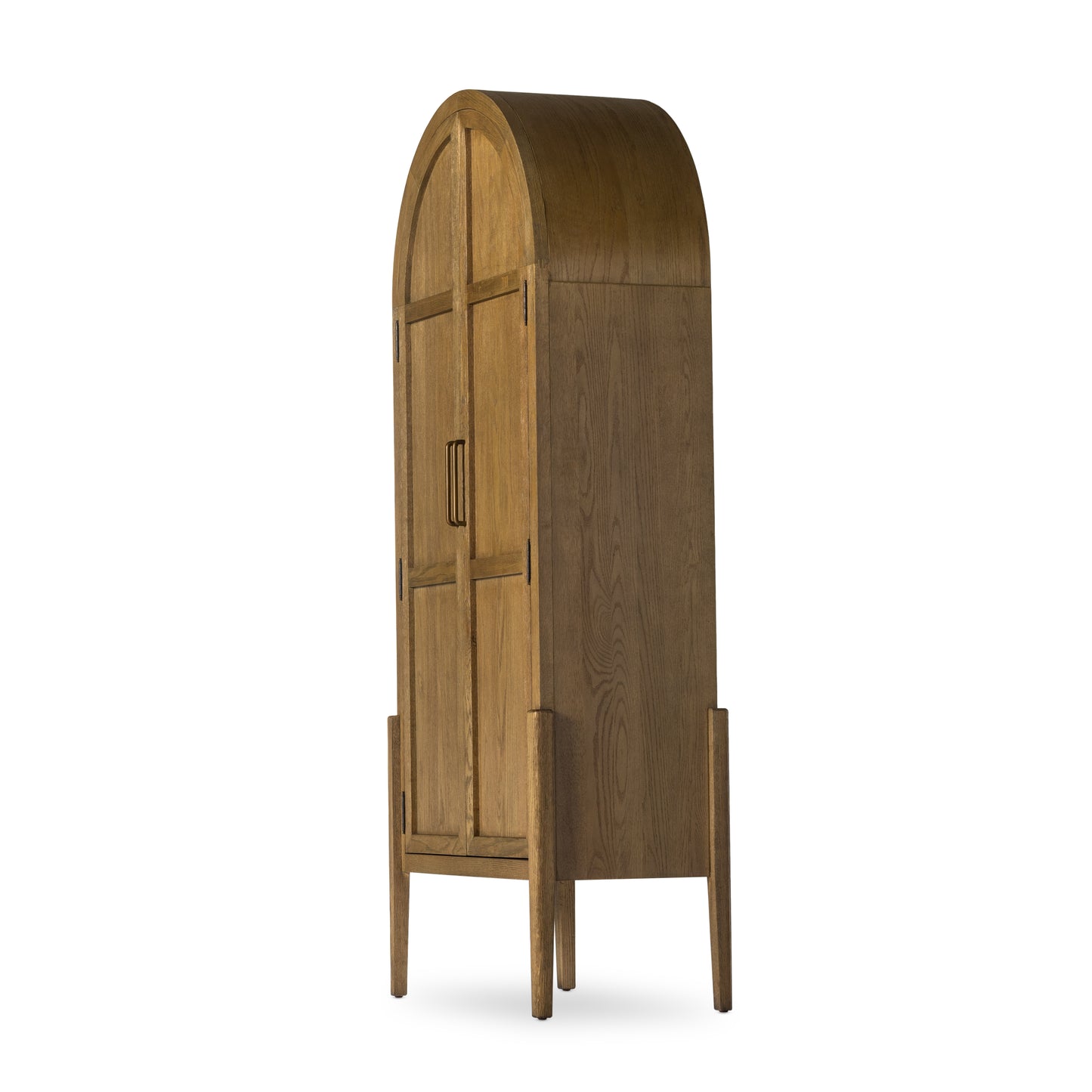 Tolle Panel Door Cabinet-Drifted Oak Sld