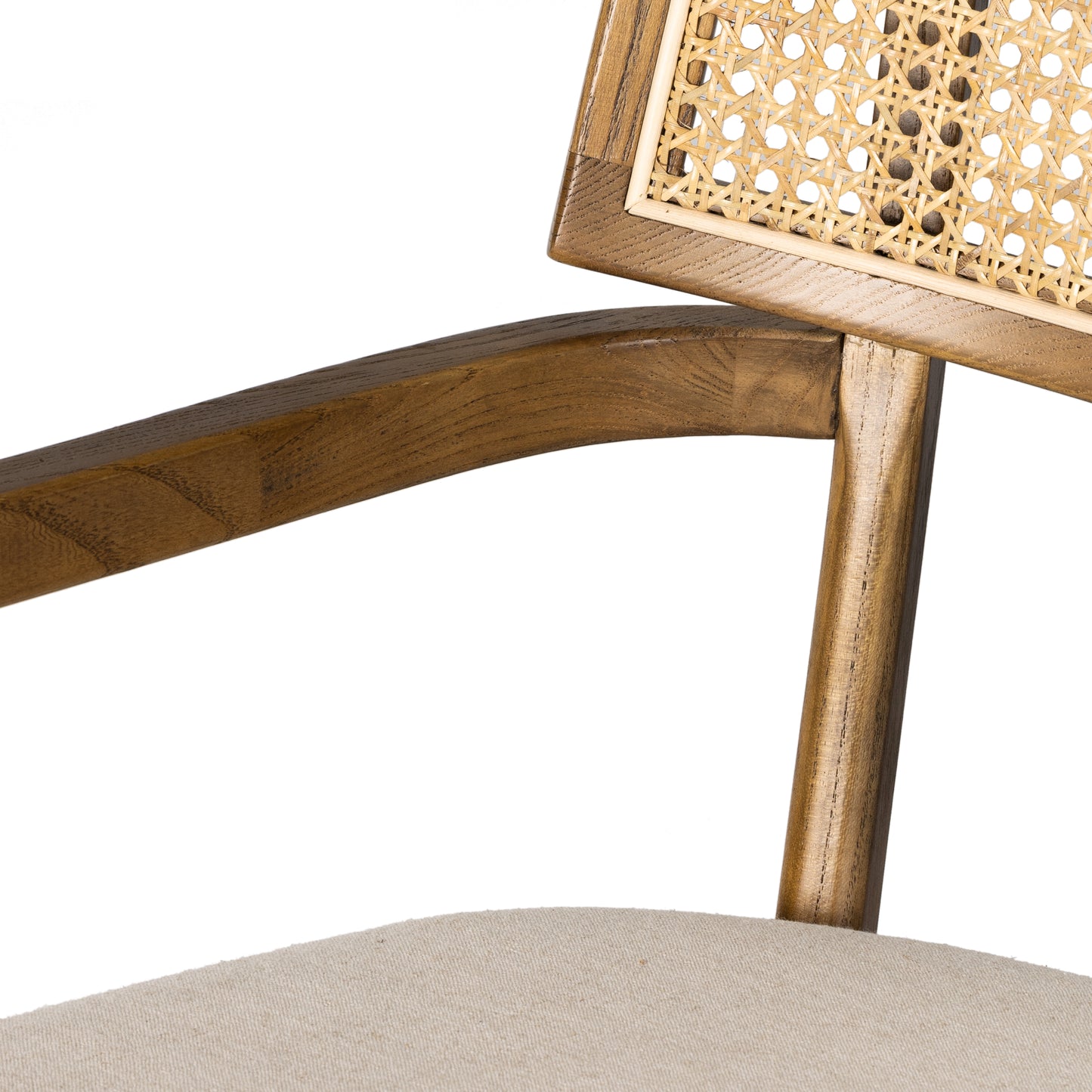 Britt Dining Armchair-Savile Flax