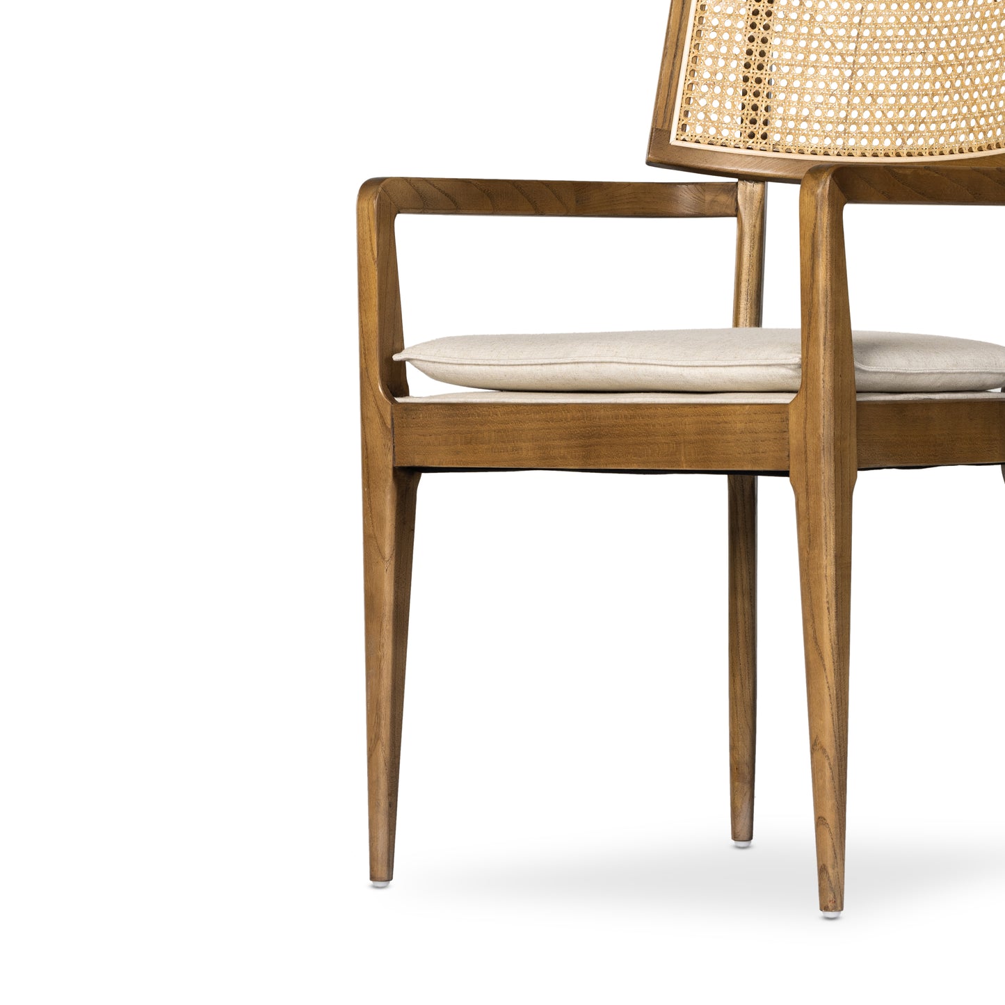 Britt Dining Armchair-Savile Flax