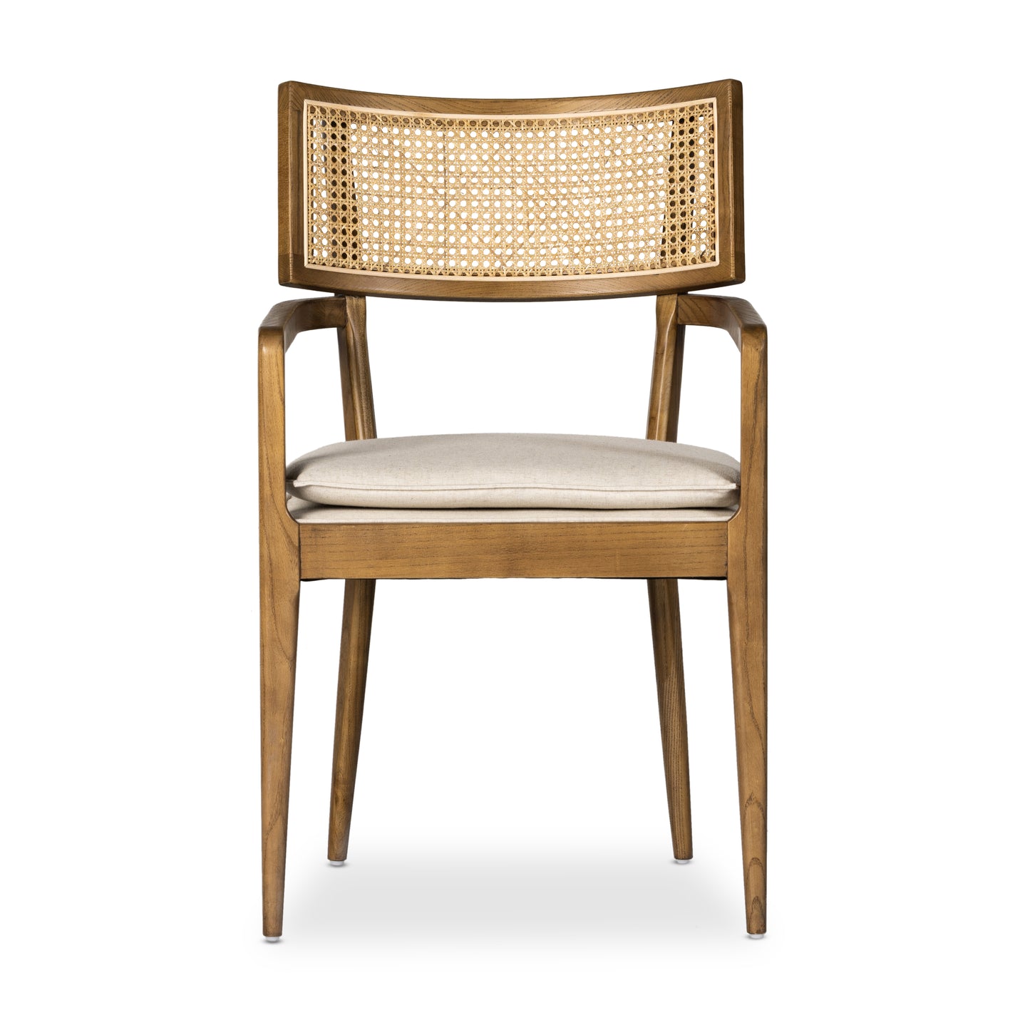 Britt Dining Armchair-Savile Flax