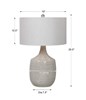 FELIPE TABLE LAMP, LIGHT GRAY