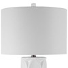 SINCLAIR TABLE LAMP, WHITE