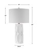 SINCLAIR TABLE LAMP, WHITE