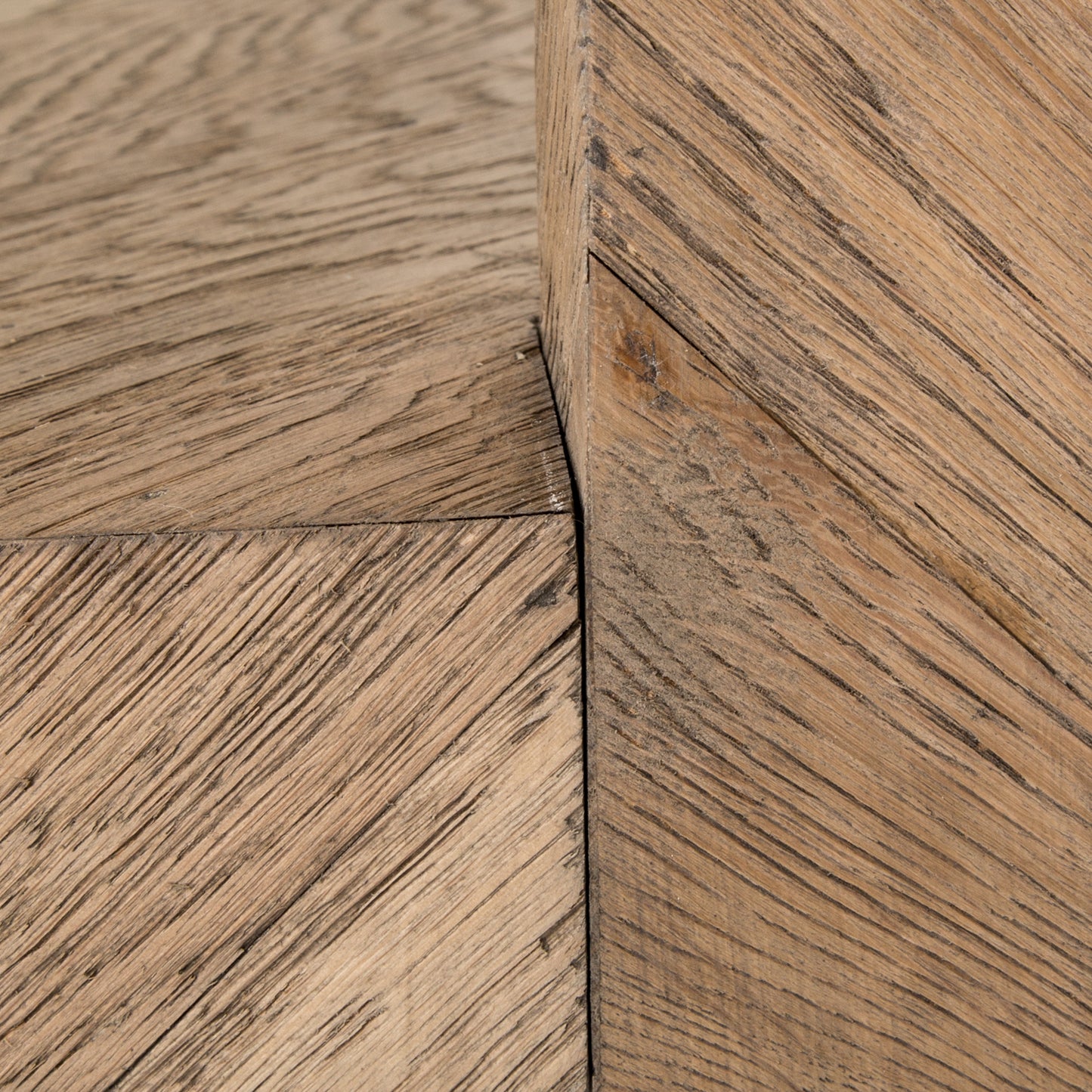 Lamar Console Table-Drifted Oak Veneer