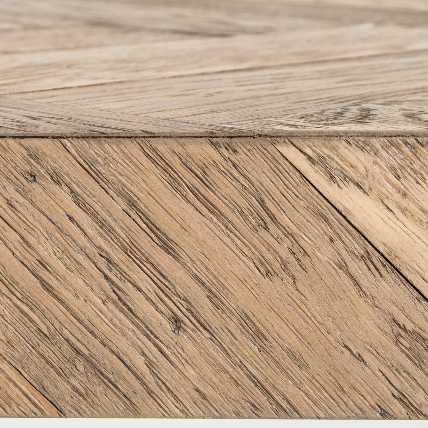 Lamar Console Table-Drifted Oak Veneer