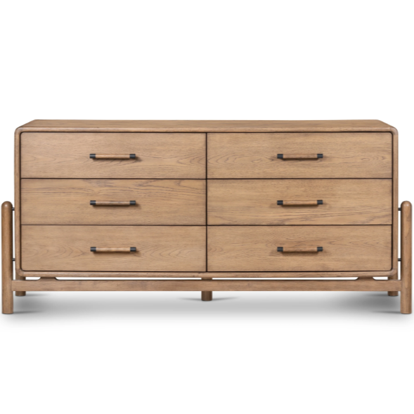 Caroline 6 Drawer Dresser
