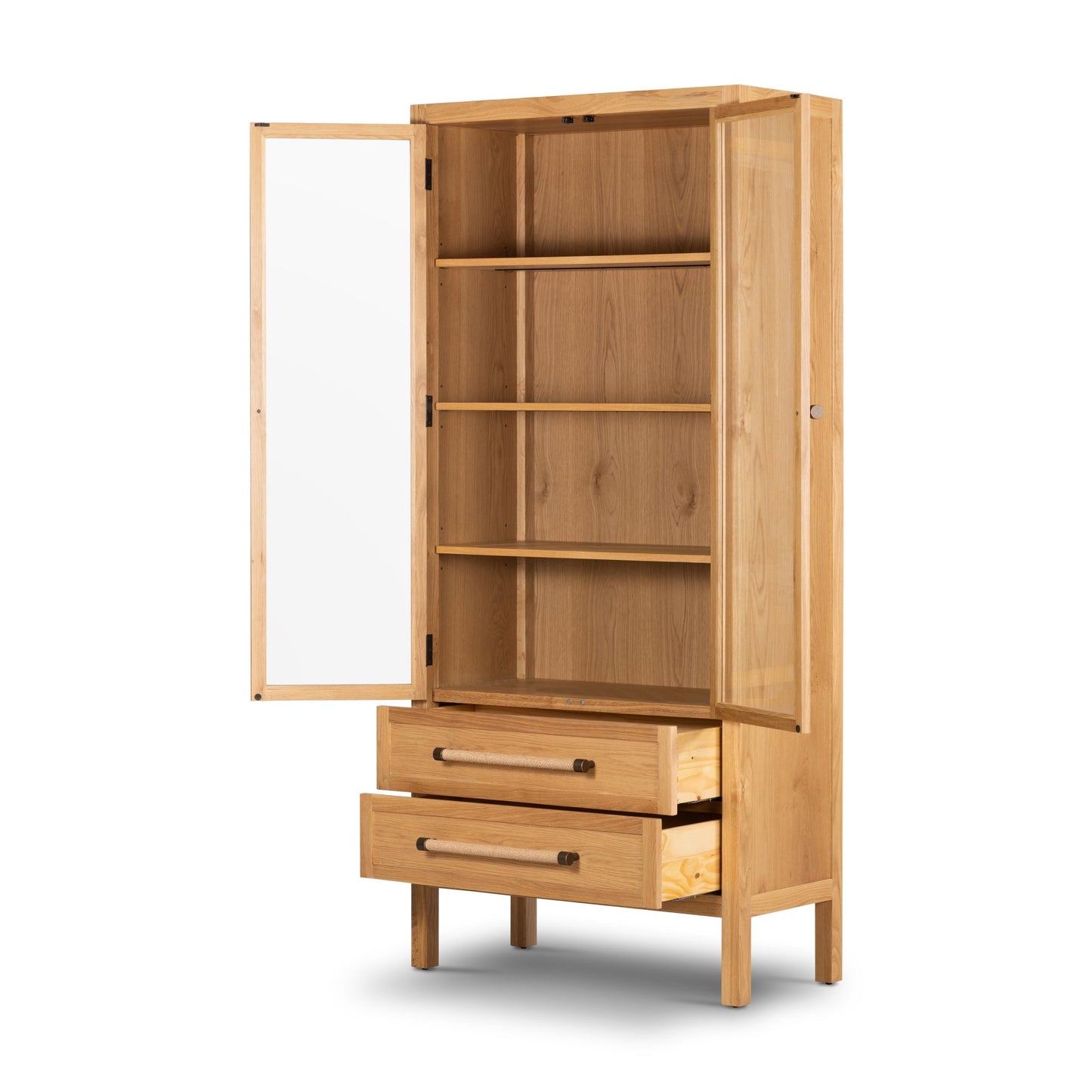 Laker Cabinet-Light Oak Veneer