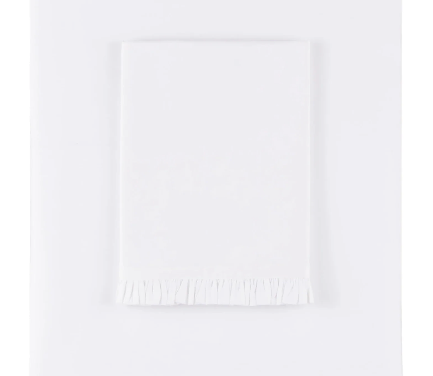 Classic Ruffle White Sheet Set