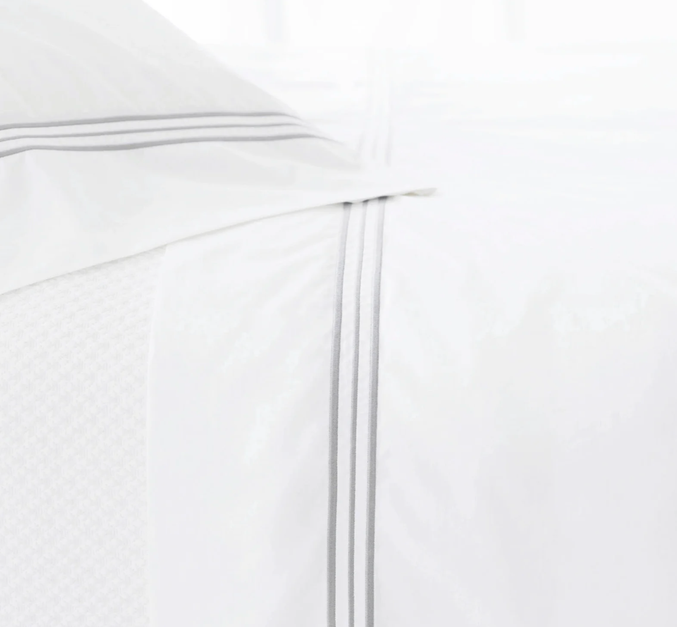 Trio Pearl Grey Core Sheet Set Bundle
