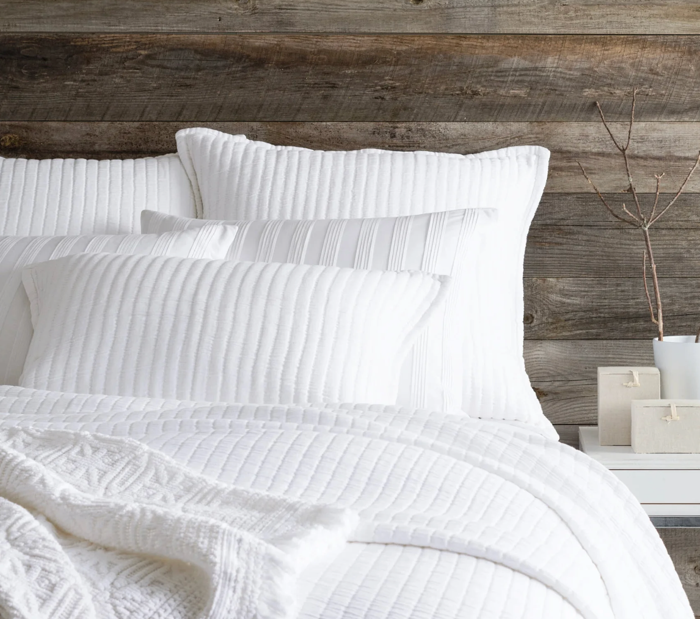 Boyfriend Matelasse Coverlet