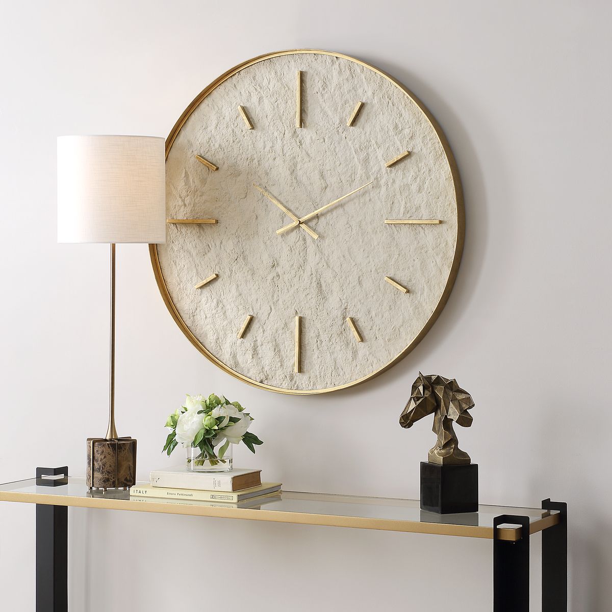 Stone Serenity Clock