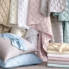 Quilted Silken Solid Coverlet