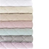 Quilted Silken Solid Coverlet