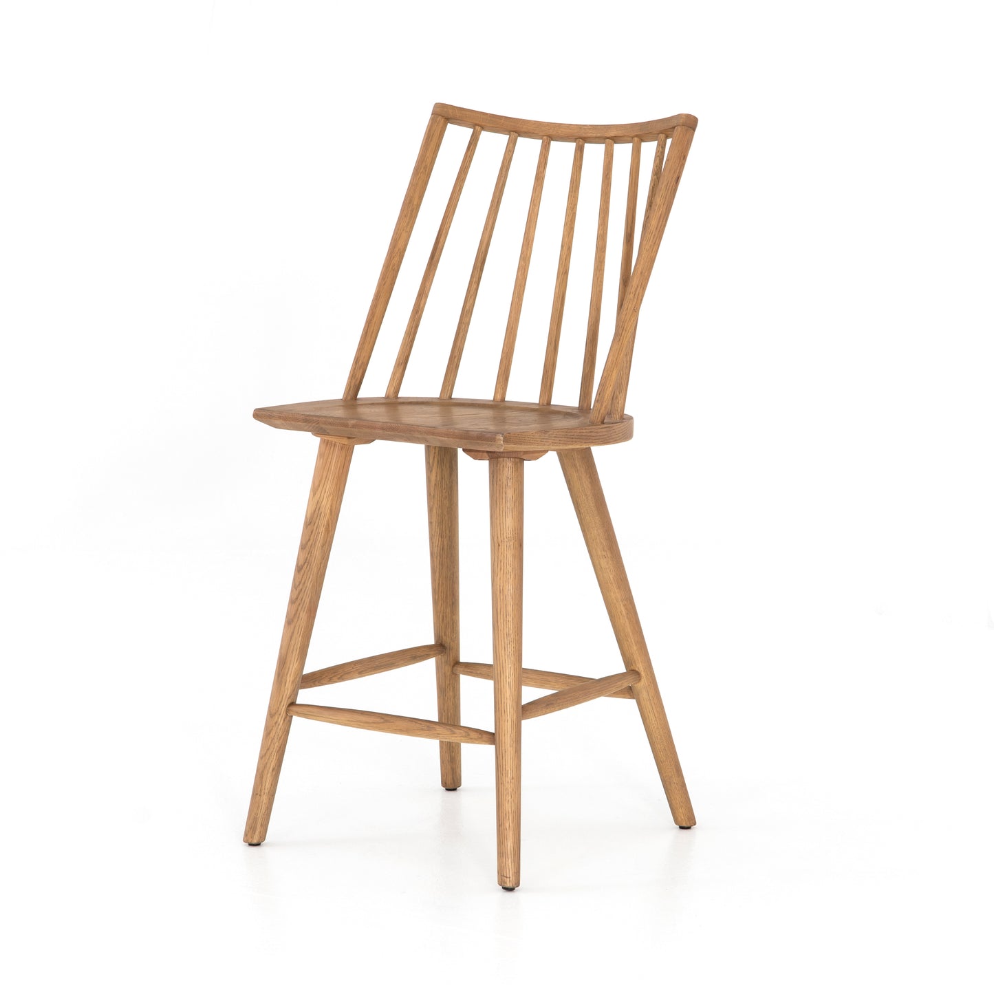 Lewis Windsor Stool-Sandy Oak-Counter