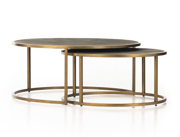 Shagreen Nesting Coffee Table