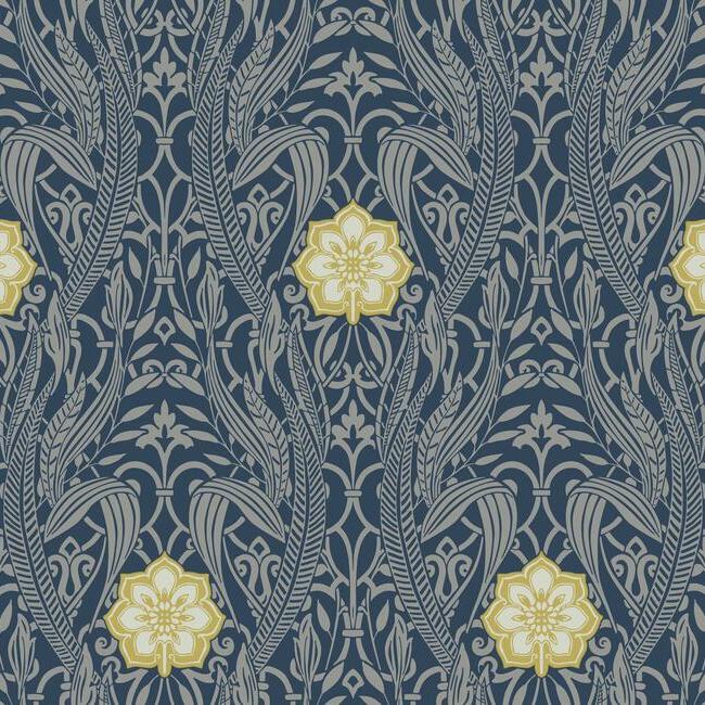 Gatsby Damask Wallpaper