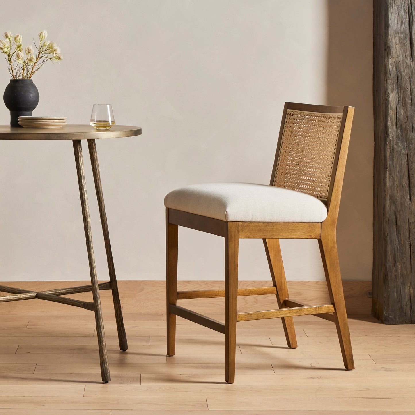 Antonia Armless Dining Stool - Bar - Astonishing Home Collection