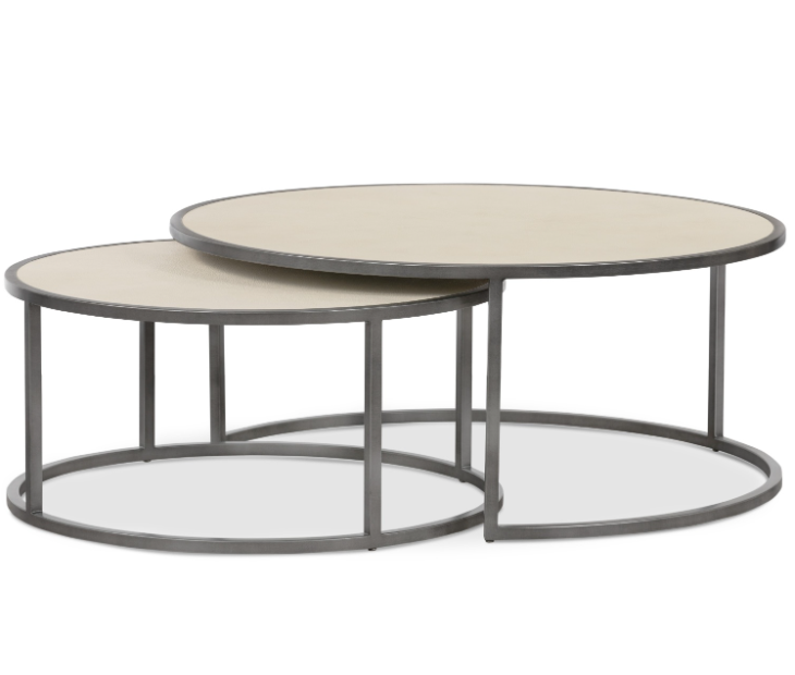 Shagreen Nesting Coffee Table