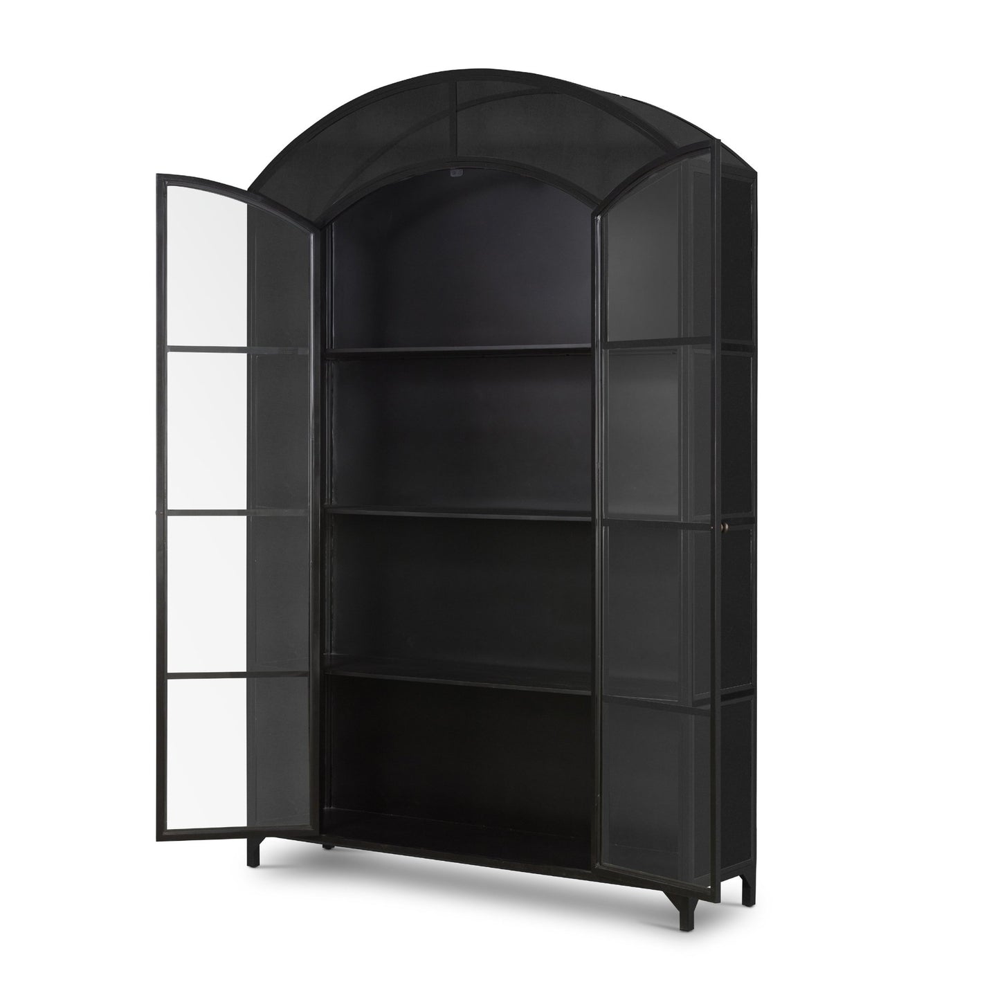Belmont Wide Metal Cabinet - Astonishing Home Collection