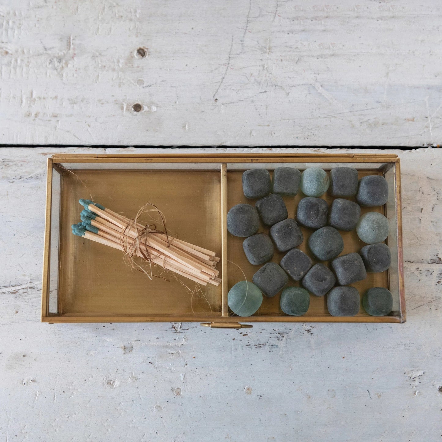 Brass and Glass Display Box - Astonishing Home Collection