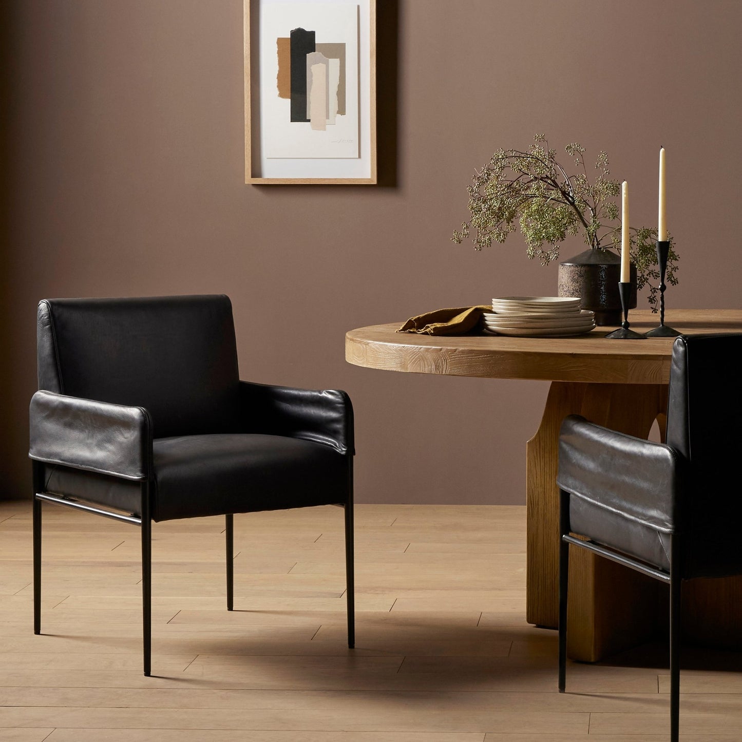 Brickel Dining Armchair - Astonishing Home Collection