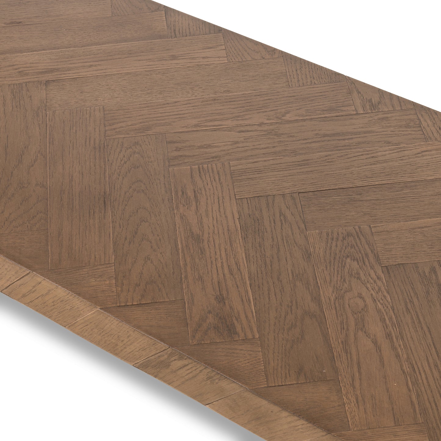 Lamar Console Table-Matte Brown Veneer