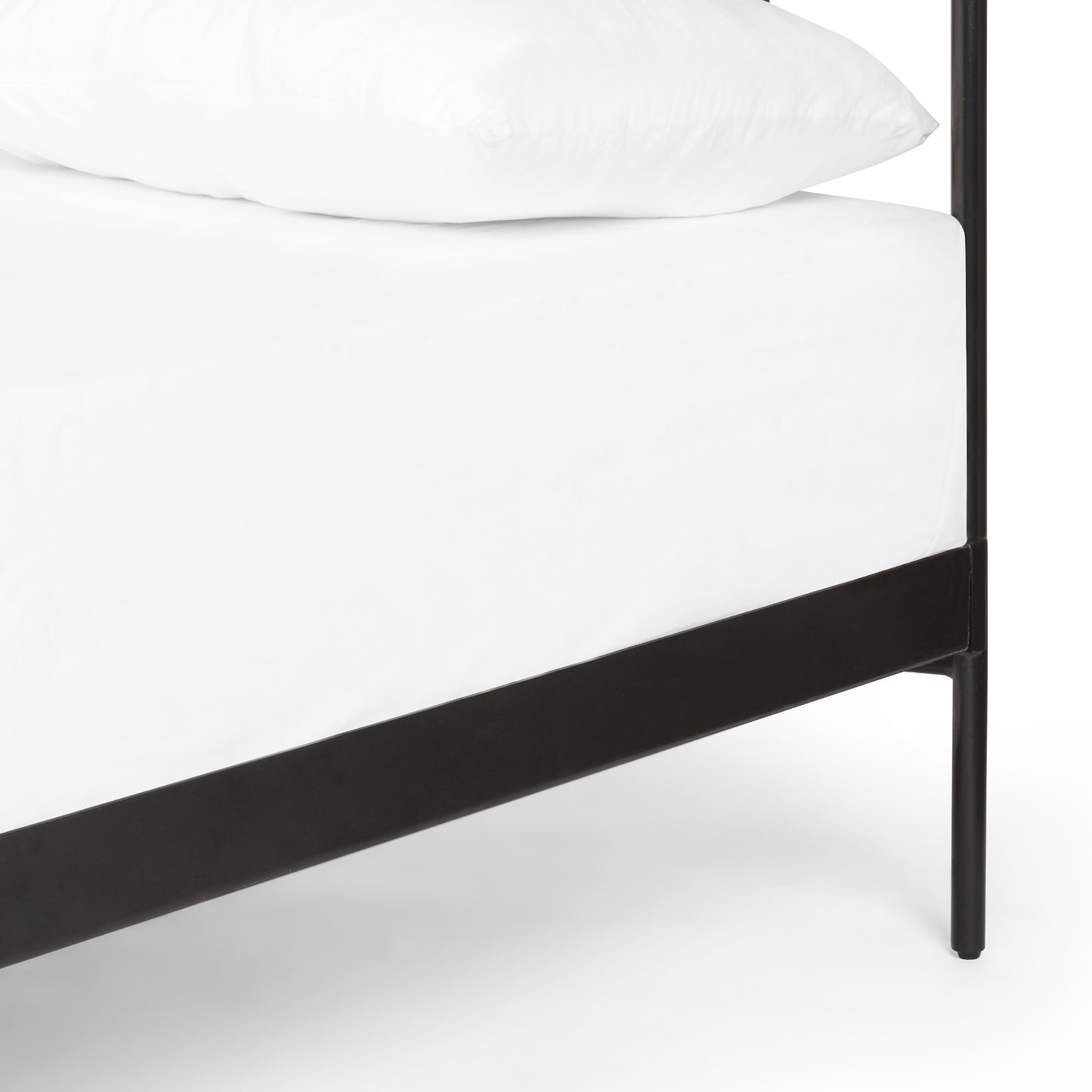 Zara Iron Bed-Midnight Iron-Queen