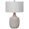 FELIPE TABLE LAMP, LIGHT GRAY