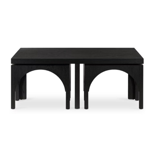 Amara Coffee Table W/Nesting Arch Stls