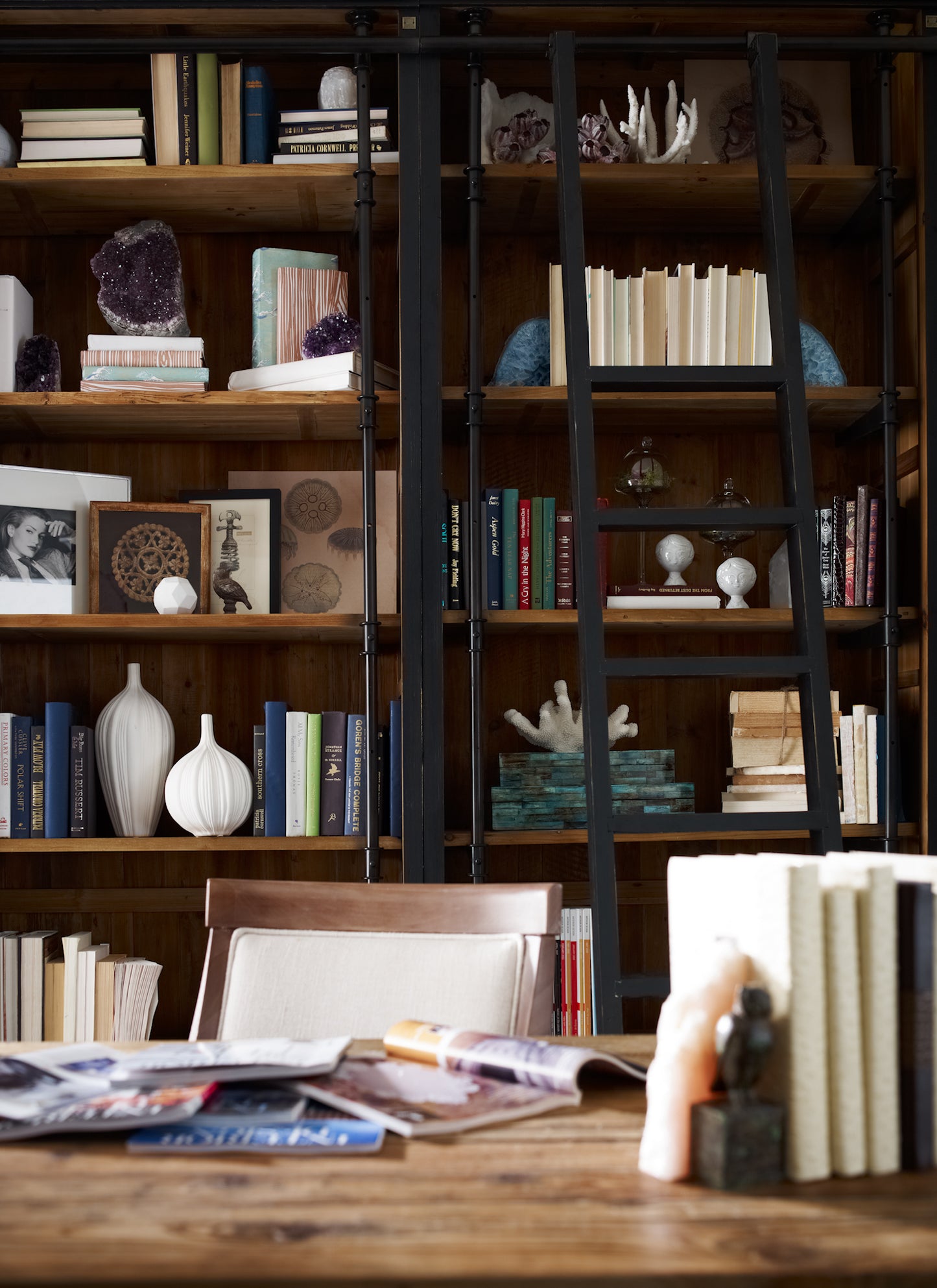 Ivy Bookcase And Ladder