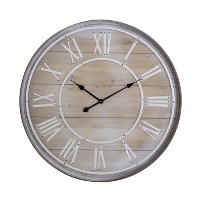 RUSTIC AGE WALL CLOCK