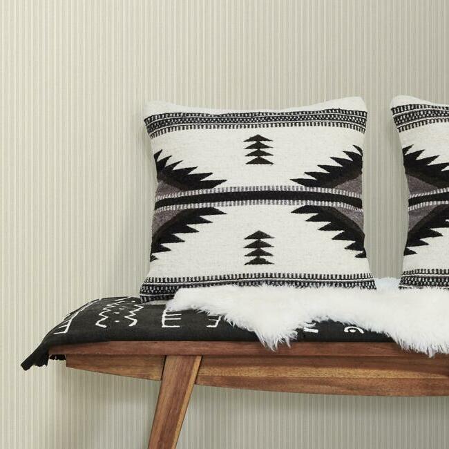 New Ticking Stripe Wallpaper