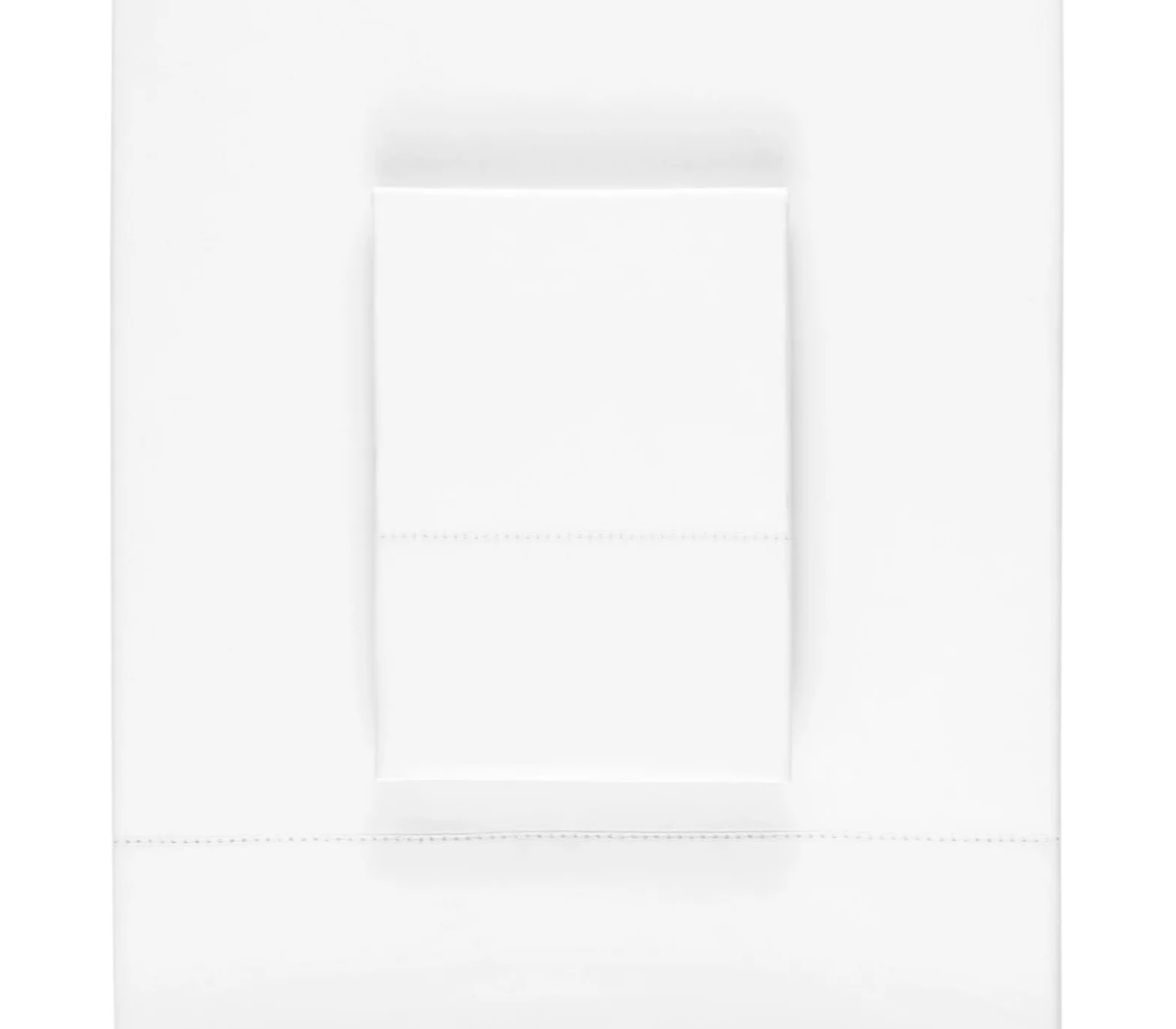 Classic Hemstitch White Sheet Set