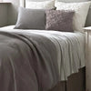 Gradation Ticking Blanket
