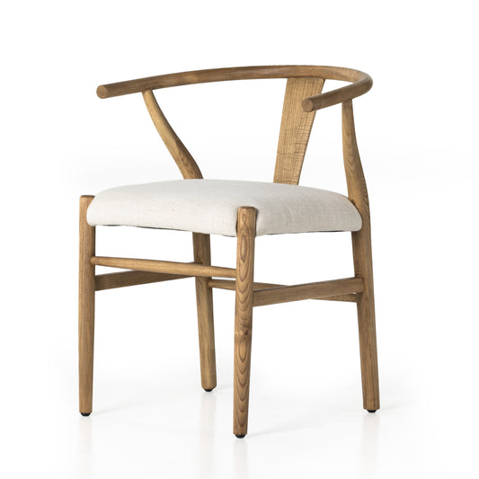 Stowe Dining Chair-Mixt Linen Natural