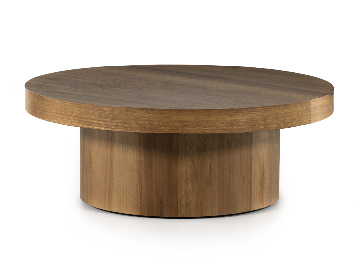 Hudson Pedestal Coffee Table