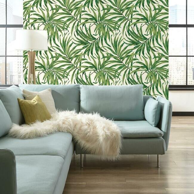 Bali Leaves Wallpaper - Astonishing Home Collection