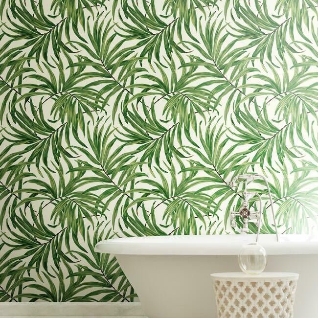 Bali Leaves Wallpaper - Astonishing Home Collection
